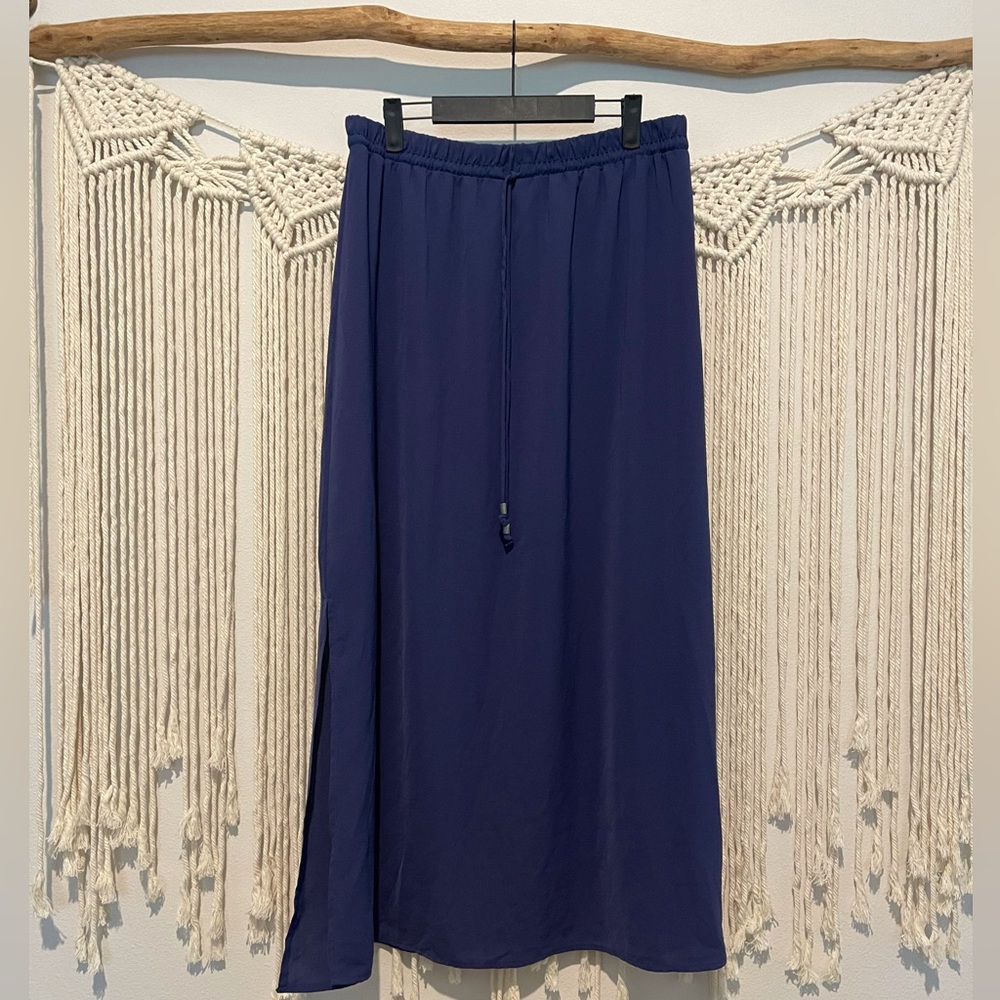 Bohemian Minimalistic Long Maxi Skirt Sz L